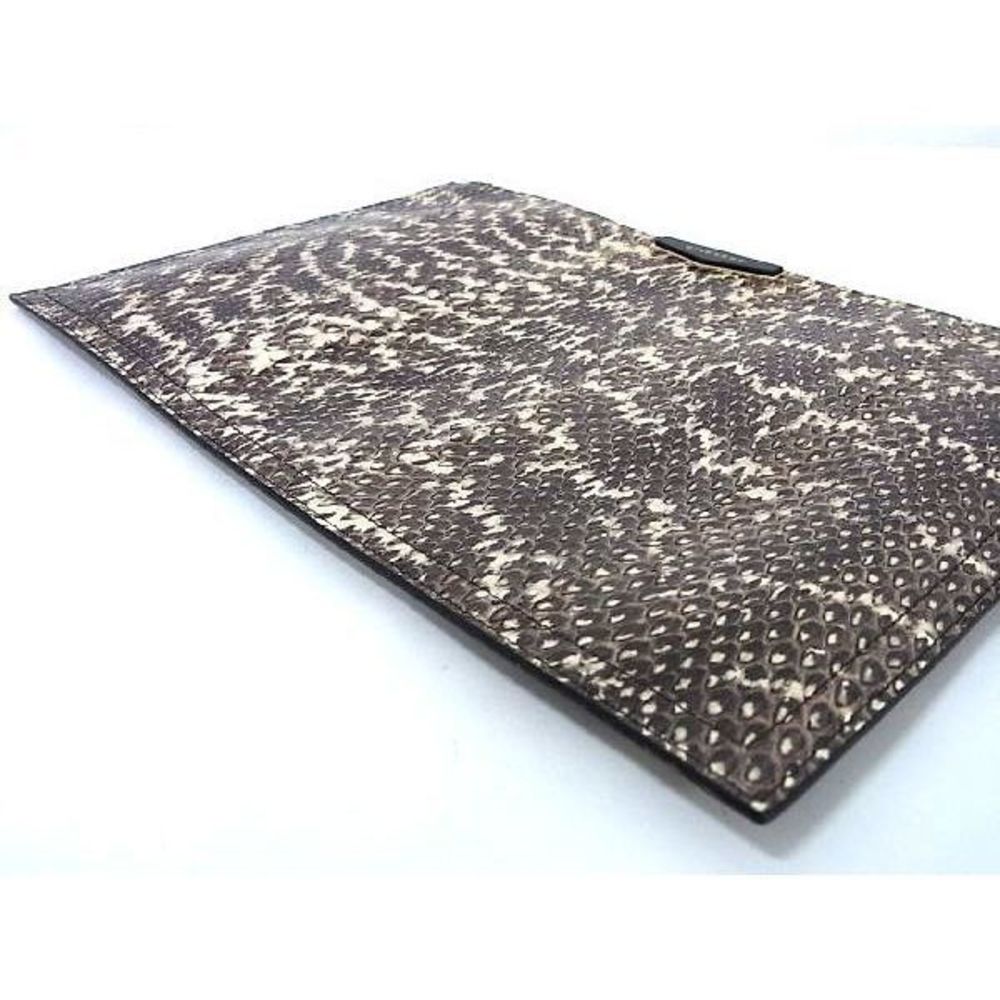 Givenchy Python Clutch Bag Second Bag Brown - image 5
